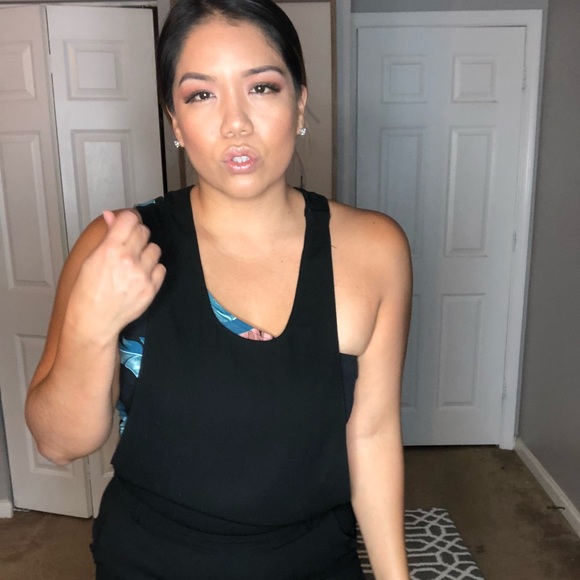 Versatile Black Jump Suit - Picture 2 of 7